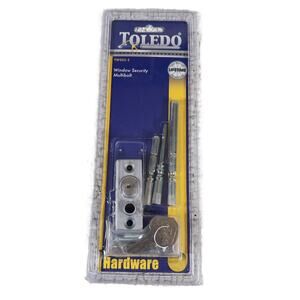 Toledo Window Security Multi Bolt TWS02-S Hinged Casement, Vert. Sash, Sliding